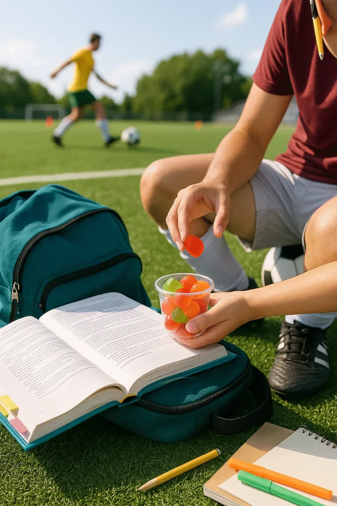 Kids Protein Gummies after sports and homework